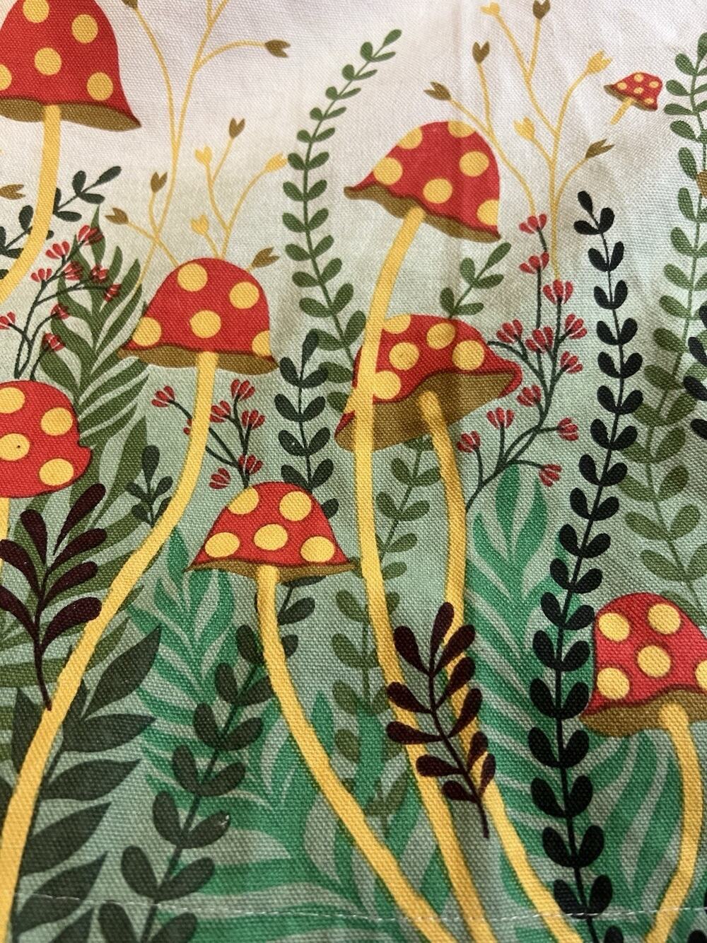 Mushroom Garden Apron With Detachable Towel Oh Elegant Two Piece Set